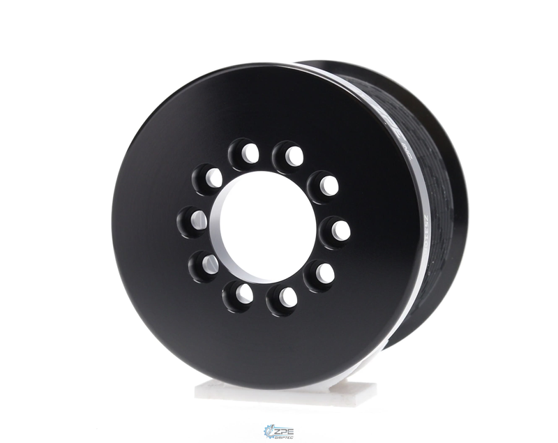 Representative photo - MKII LT5 Conversion Pulley Ø 3.10" Long Offset Black W/GripTec® V2 (11 Rib Pulley Only)