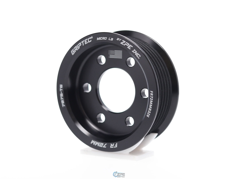 ZPE GripTec® Ford Mustang 2011-2017 Roush 5.0L 2300 TVS 10 Rib Supercharger Pulley