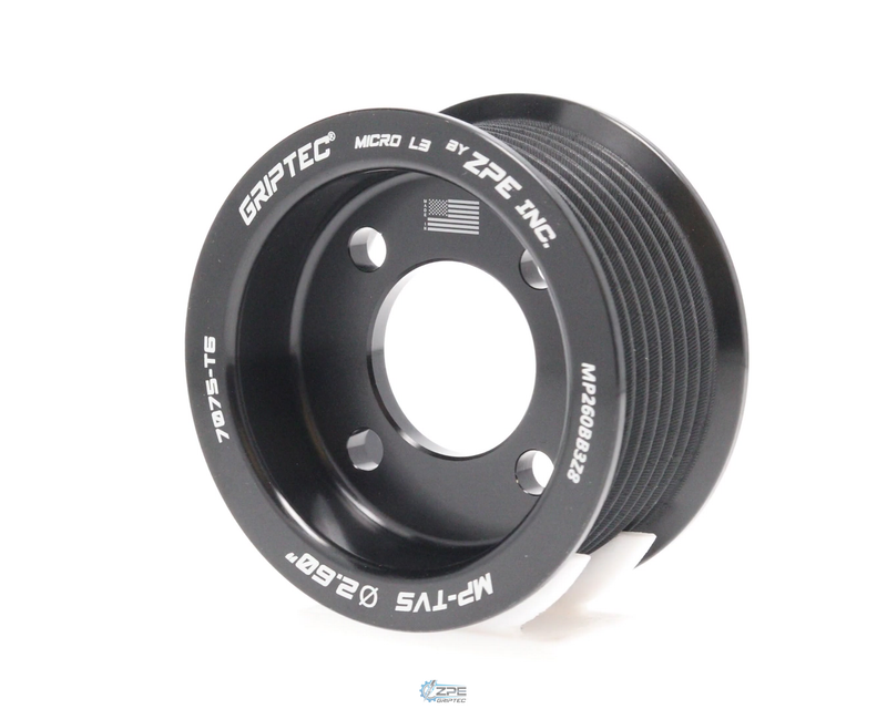 ZPE GripTec® Magnuson TVS .400 8 Rib Supercharger Pulley