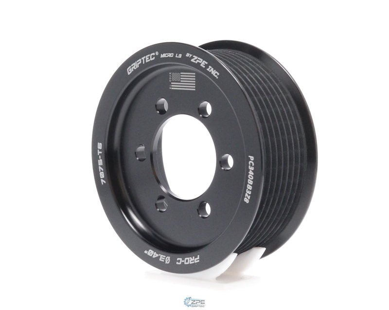 ZPE GripTec® Edelbrock Standard Pulley 5 Rib Colorado Supercharger Pulley