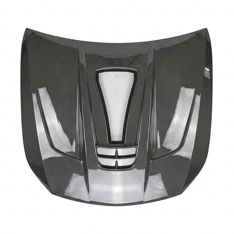 2019-2026 Mercedes GT43/GT53/GT63 AMG Glass Engine Cover Carbon Fiber Hood | X290