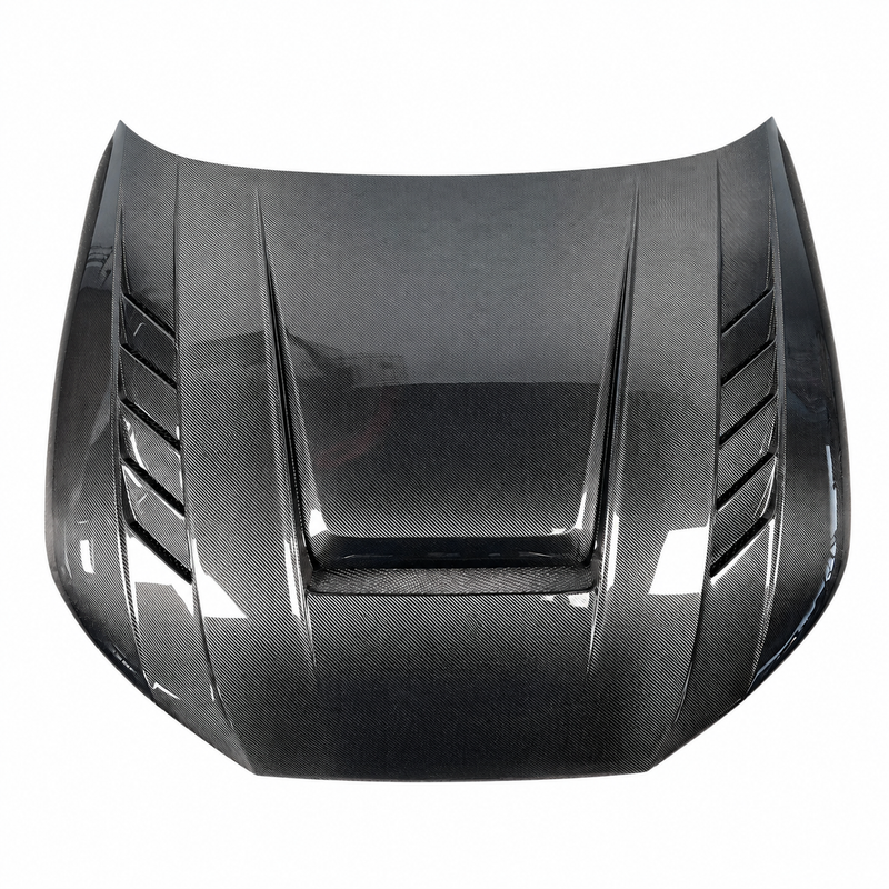 2017-2025 Audi A4/S4/RS4 V Style Carbon Fiber Hood | B9/B9.5