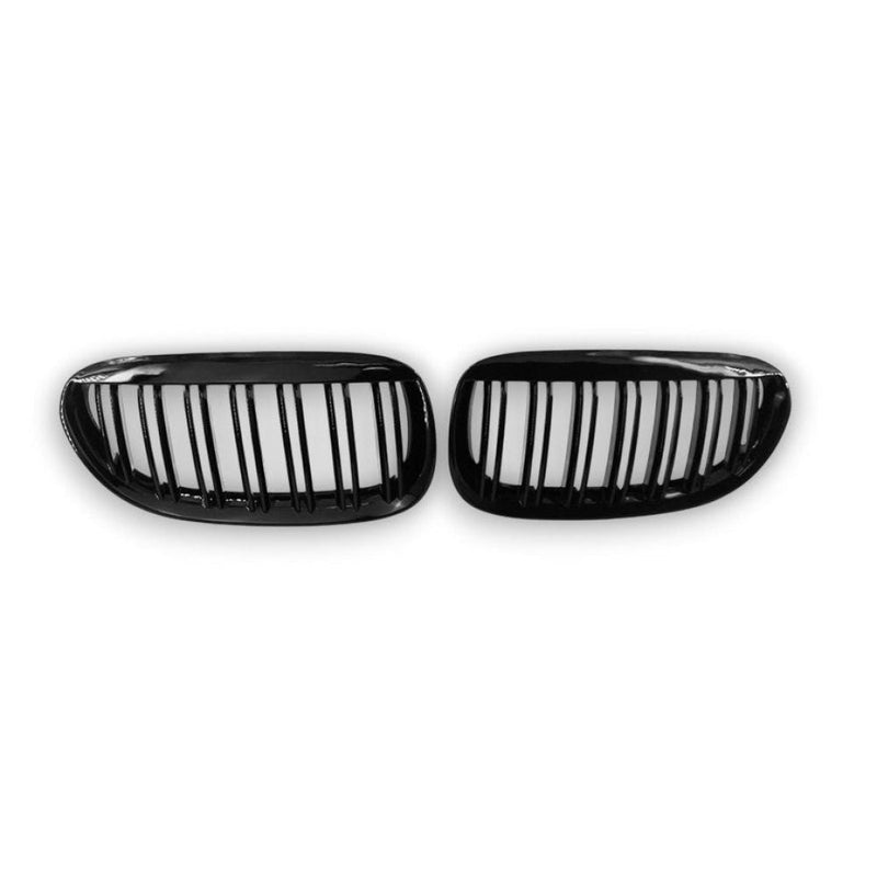 2005-2010 BMW 6-Series/M6 Dual Slat Kidney Grilles | E63/E64
