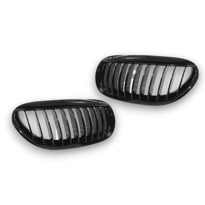 2005-2010 BMW 6-Series/M6 Single Slat Kidney Grilles | E63/E64