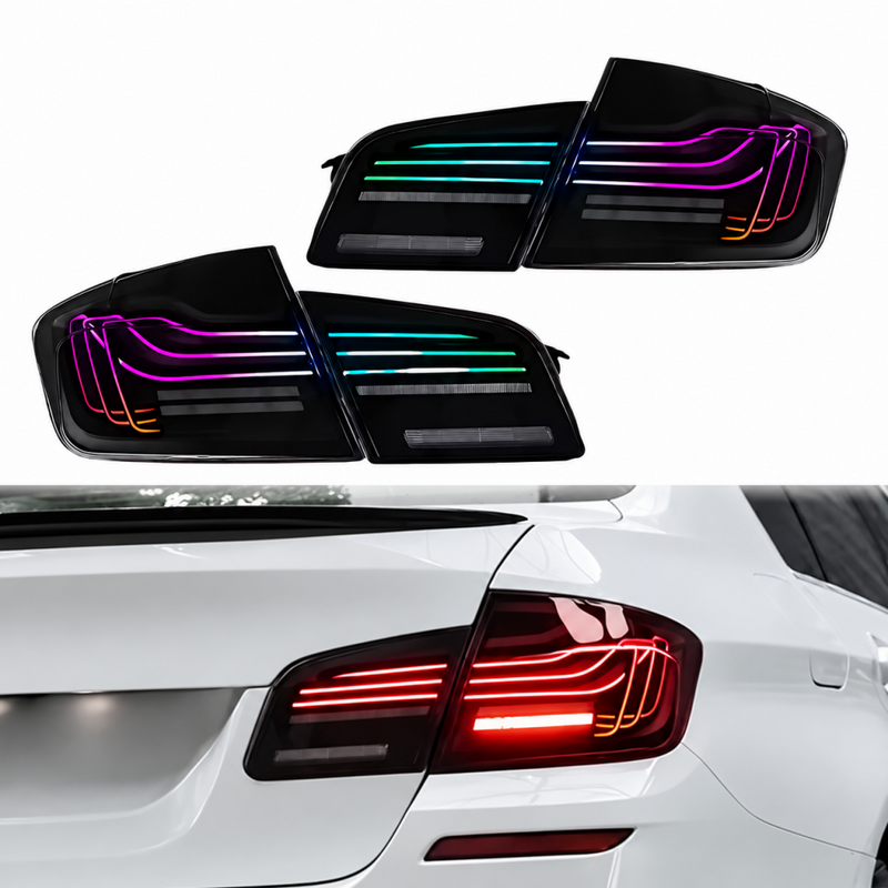 2010-2016 BMW M5/5-Series RGB CSL Laser Style LED Taillights | F10