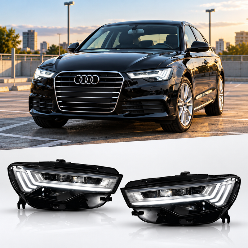 2012-2015 Audi A6/S6 C8-Style LED Headlights | C7