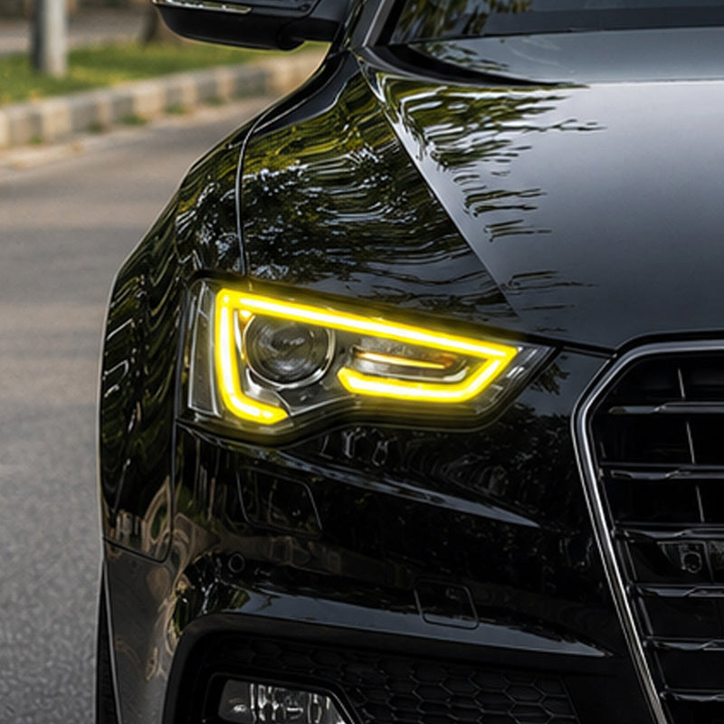 2013-2017 Audi A5/S5/RS5 CSL Style Headlights Yellow DRL Modules | B8.5 A5/S5/RS5