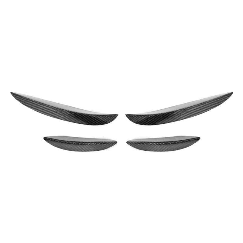 2015-2018 Mercedes-Benz C63 AMG Carbon Fiber Front Bumper Canards I W205