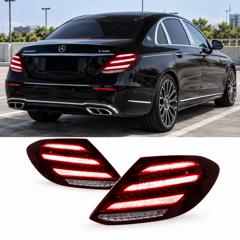 2017-2020 Mercedes-Benz E-Class/E43/E53/E63 AMG LED Taillights | W213 Pre-Facelift