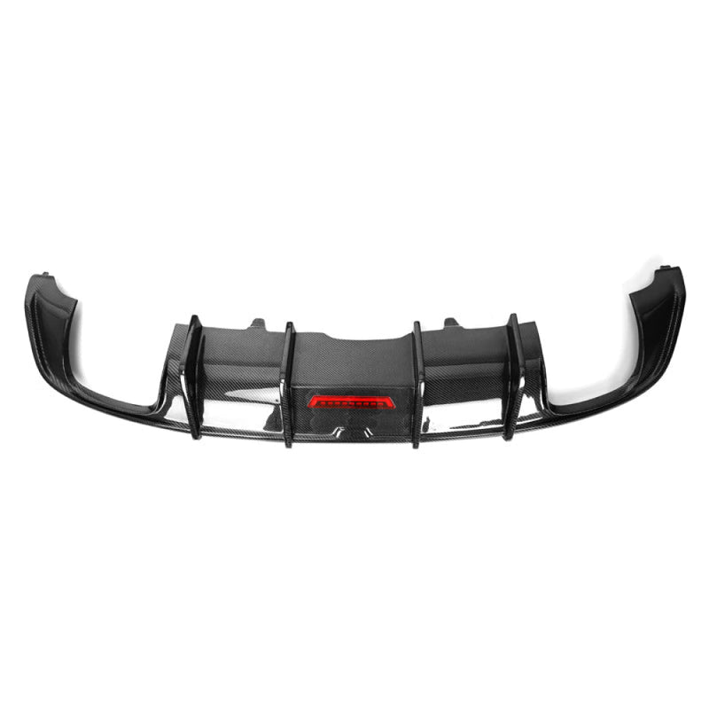 2018-2019 Audi A5/S5 Carbon Fiber KB Style Diffuser with LED Brake Light | B9 A5/S5