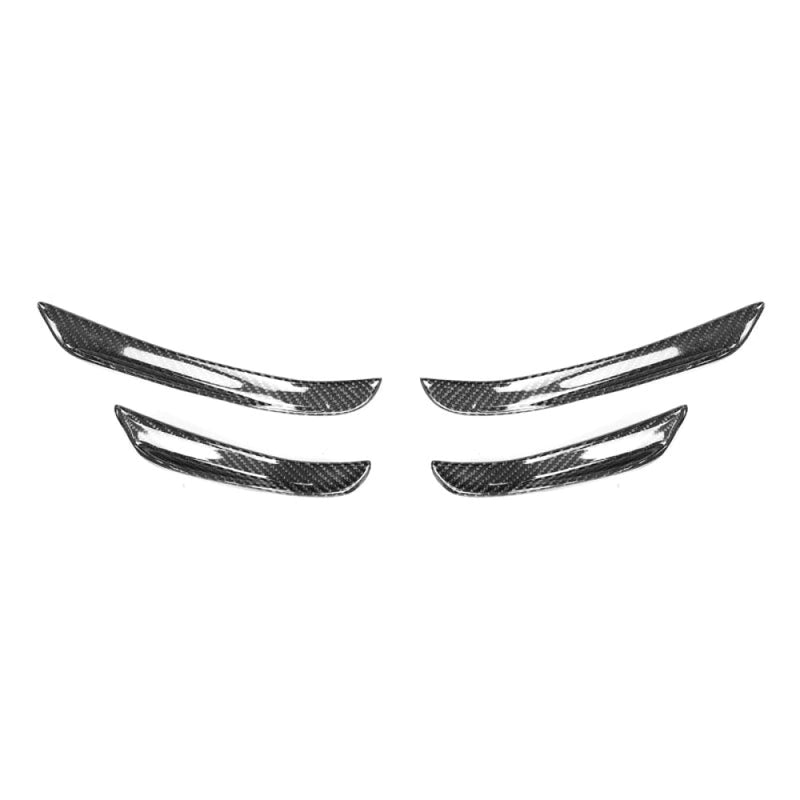 2019-2022 BMW 3-Series Carbon Fiber Front Bumper Canards | G20