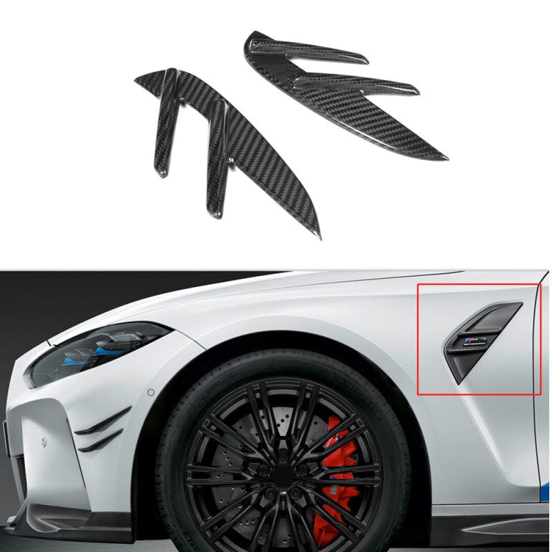 2021+ BMW M3/M4 Carbon Fiber Side Vent Trim | G80/G82/G83