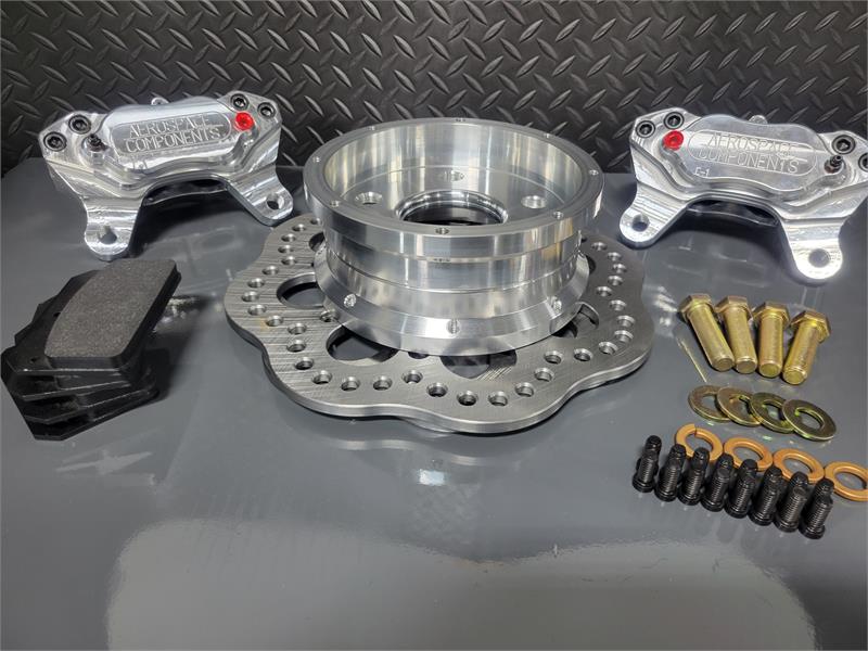 4 Piston Pro Lite Front Drag Race Kit 2020-25 Corvette C8