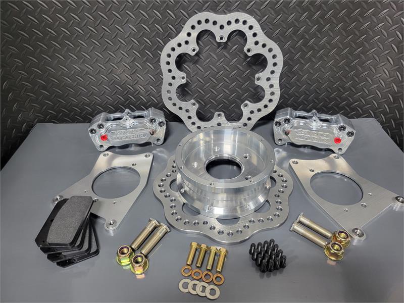 99-04 Cobra Mustang IRS Rear Pro-Lite Drag Race Brake Kit