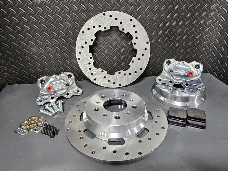 2 Piston Heavy Duty Rear Drag Race Kit BMW M3 G80 2021-23