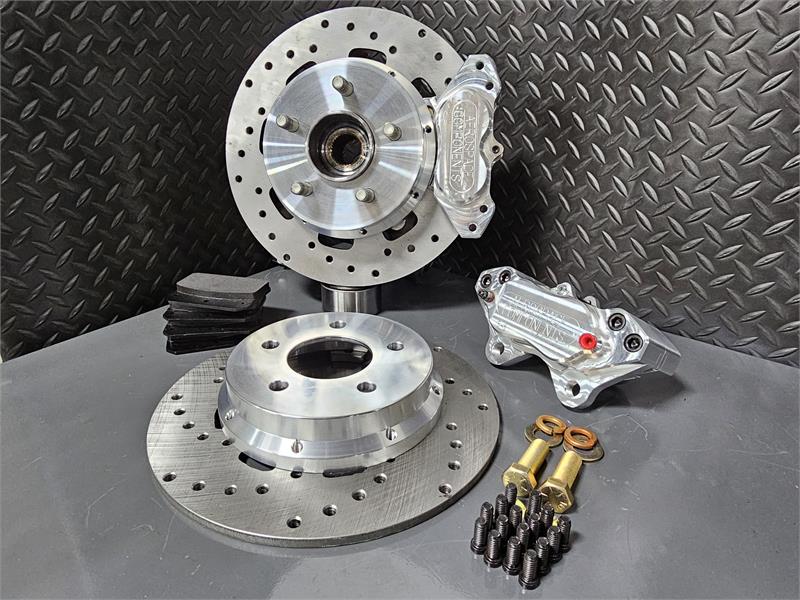 2024 Mustang Direct Bolt on Rear Drag Race Brake