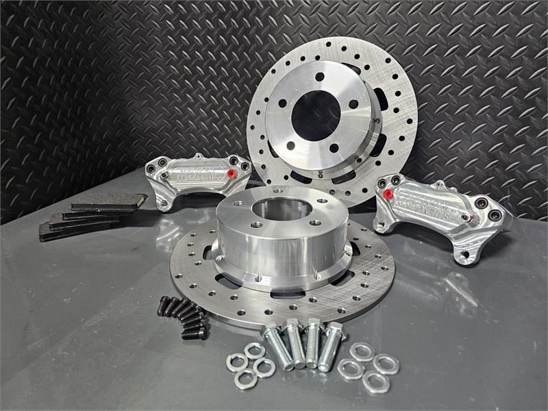 4 Piston Heavy Duty Front Drag Race Kit BMW F30, 340i, 320i