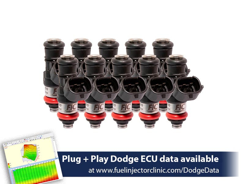 2150cc FIC Fuel Injector Clinic Injector Set for Dodge Viper ZB1 ('03-'06) (is157-2150h)