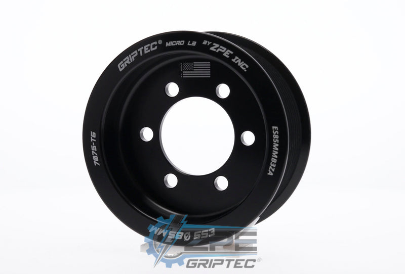 ZPE GripTec® Cadillac Factory SC CTS-V 2009-2014 LSA 10 Rib Supercharger Pulley
