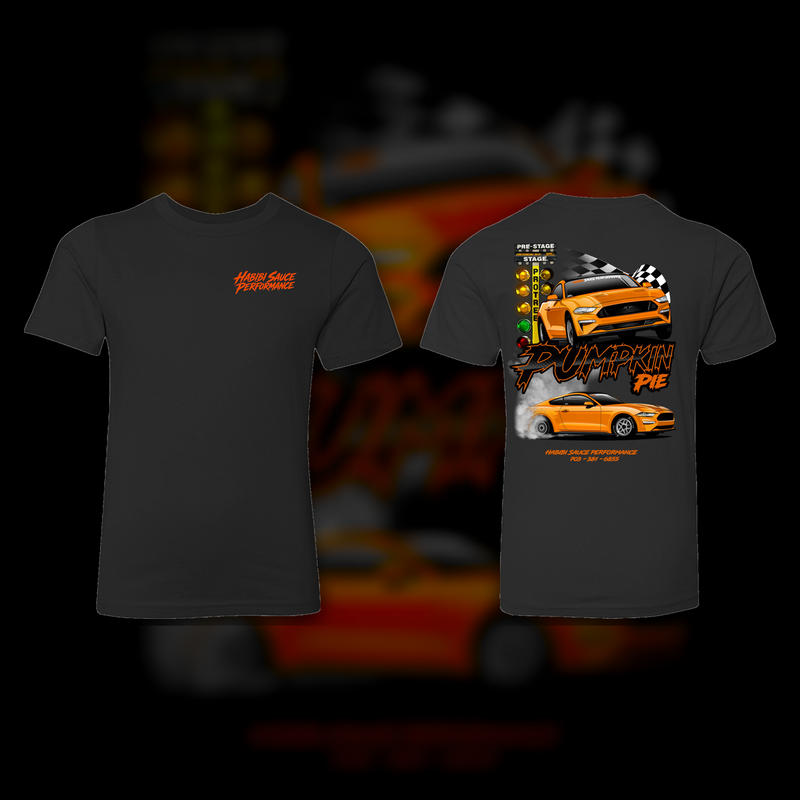 HSP Pumpkin Pie Youth T-Shirt front and back