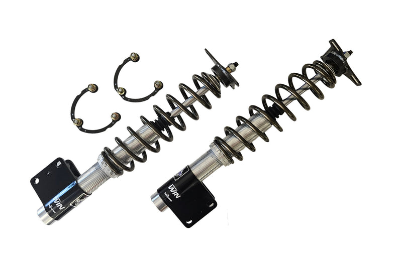 S550 S650 Mustang Viking Crusader Coilover Kit, KellTrac Spec, LONG TRAVEL