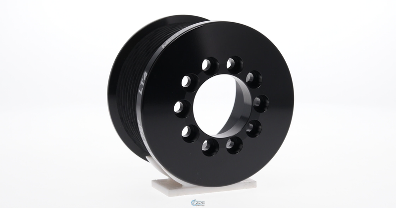 Representative photo - 2.90" 7 Rib ZPE GripTec® 2pc MKFX Lotus L3V Black Pulley Only