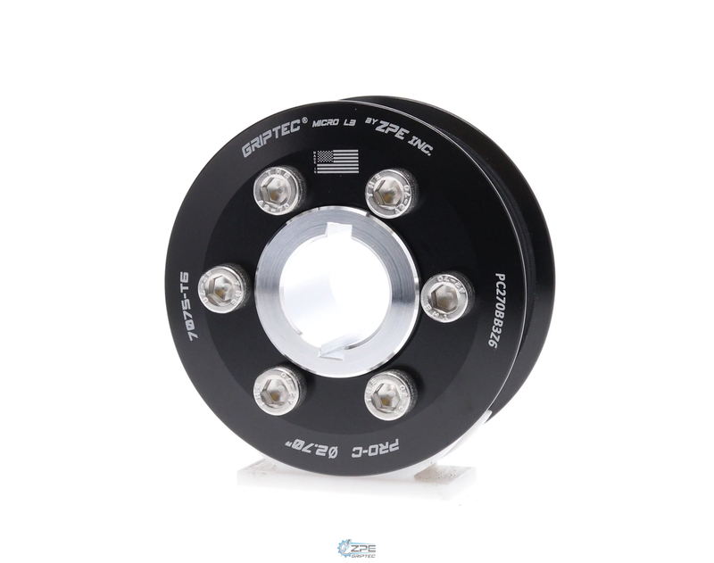 ZPE GripTec® Pro Charger Standard 6 Rib Supercharger Pulley