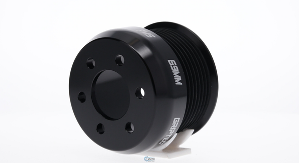 Representative photo - 69mm 8 Rib ZPE GripTec® 2pc 4.6 l FMS Ford-Roush TVS L3 Black Pulley Only