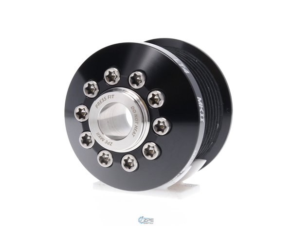 Representative photo - 2.50" 8 Rib ZPE GripTec® 2pc MKII LT4 L3V Black Pulley & Hub Kit