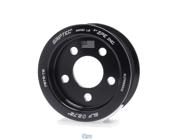 Representative photo - SLP Pulley L83 TVS 1900 2.825" Black L3 6 Rib