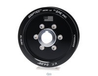 4.20" 8 Rib ZPE GripTec® 2pc Vortech YSi/JT/V3 L3 Black Pulley & Hub Kit