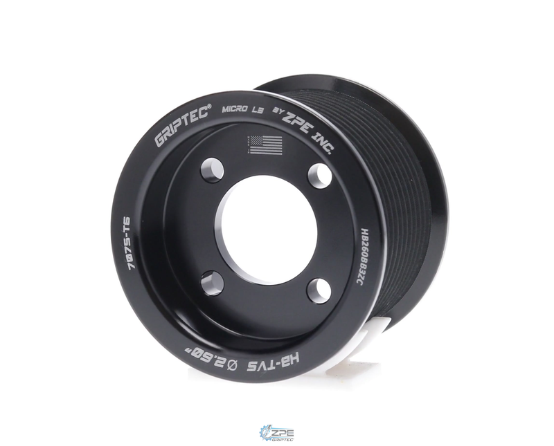 ZPE GripTec® Edelbrock Standard Pulley 12 Rib Supercharger Pulley