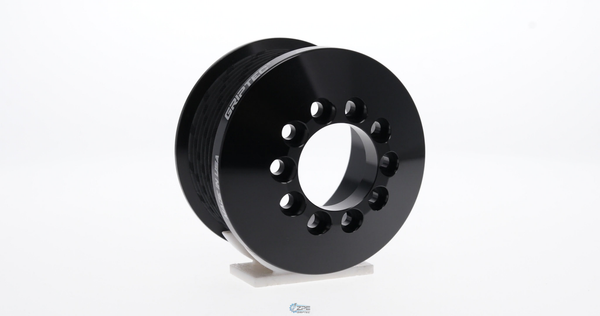 Representative photo - 3.00" 8 Rib ZPE GripTec® 2pc MKII LT4 L2V Black Pulley Only