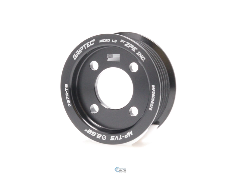 ZPE GripTec® Magnuson Heartbeat Style 6 Rib Supercharger Pulley
