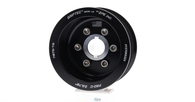 ZPE GripTec® Pro Charger Offset 10 Rib Supercharger Pulley