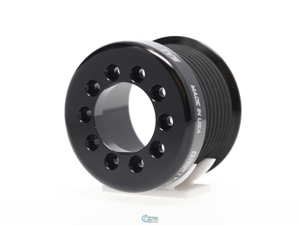 ZPE GripTec® Pulleys for LPE Hub 2010-2015 Camaro Gen 5-LSA 8 Rib Supercharger Pulley