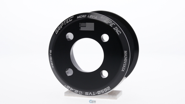 Representative photo - Magnuson MKII Pulley Ø 2.40" GripTec® Black 7 Rib L3V (Pulley Only)