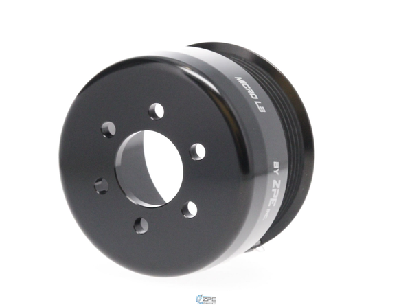 Representative photo - 4.13" 2pc 12 Rib "Standard" Black L3 Kit (Hub NOT Included)