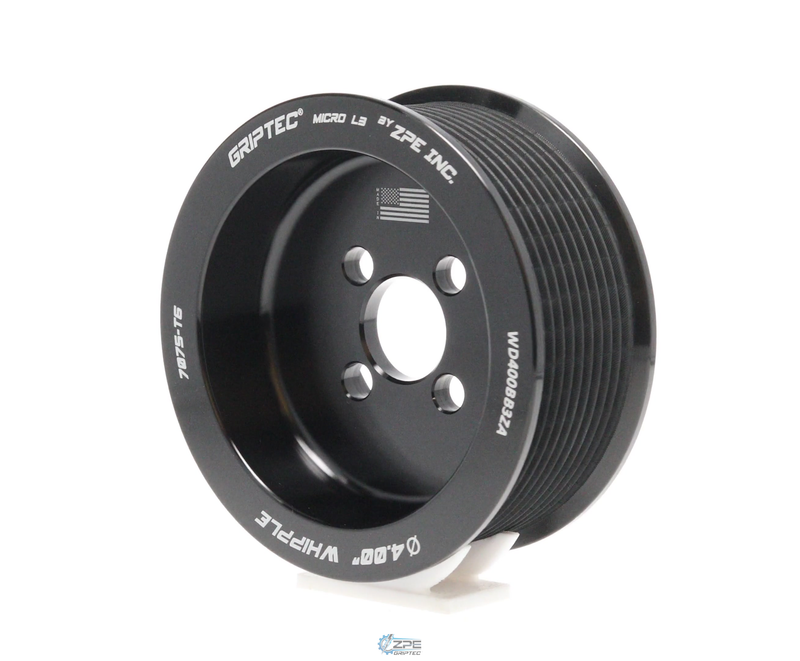 ZPE GripTec® Whipple 4.5L 10 Rib Supercharger Pulley