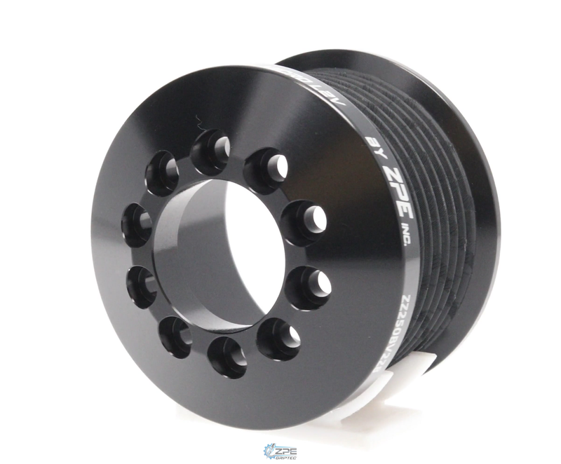 Representative photo - ZPE MKII LSA Pulley Ø 2.50" Black W/GripTec® V2 6Rib (Pulley Only)