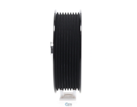4.20" 8 Rib ZPE GripTec® 2pc Vortech YSi/JT/V3 L3 Black Pulley & Hub Kit