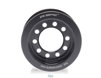 LT4 to LT1 Wetsump MKII Pulley Ø 2.50" Black W/GripTec® V2 (Pulley Only)