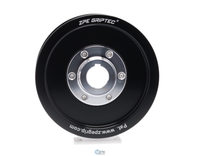 4.20" 8 Rib ZPE GripTec® 2pc Vortech YSi/JT/V3 L3 Black Pulley & Hub Kit