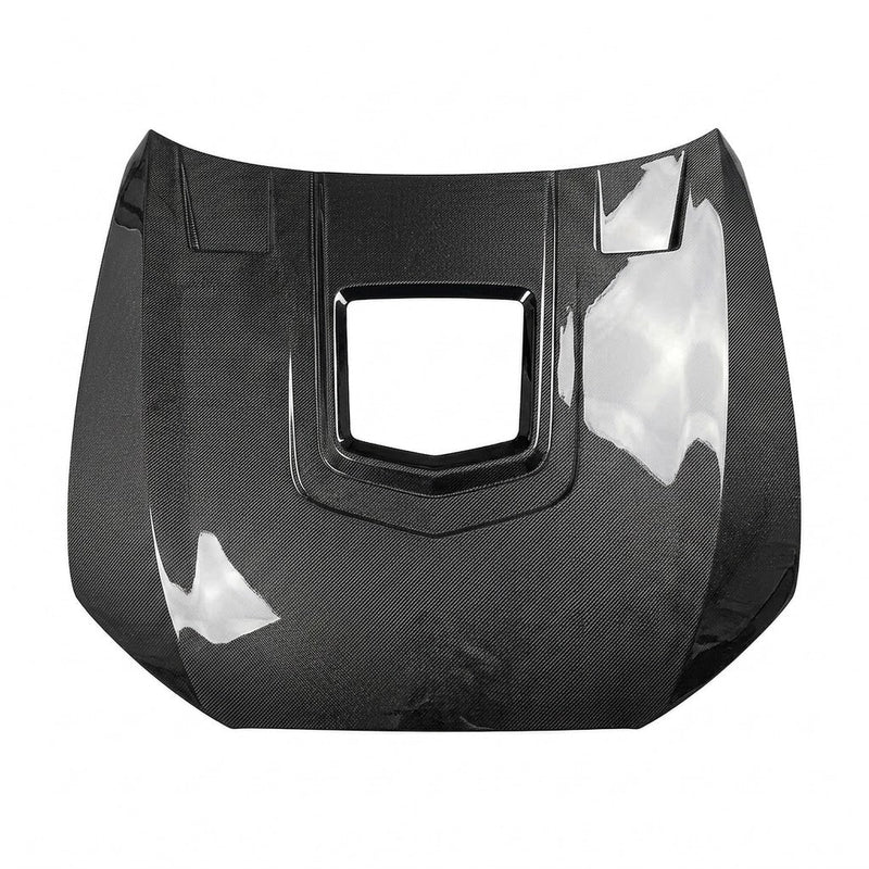 2012-2018 Audi A6/S6/RS6 Glass Engine Cover Carbon Fiber Hood | C7/C7.5
