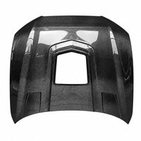 2012-2018 Audi A6/S6/RS6 Glass Engine Cover Carbon Fiber Hood | C7/C7.5 6