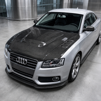 2008-2012 Audi A5/S5/RS5 V Style Carbon Fiber Hood | B8 2