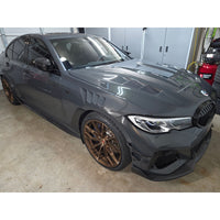 2019-2022 BMW 3-Series Carbon Fiber Front Bumper Canards | G20 4