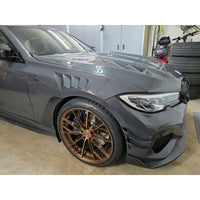 2019-2022 BMW 3-Series Carbon Fiber Front Bumper Canards | G20 6