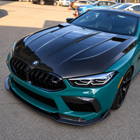 2019-2026 BMW 8-Series/M8 Glass Engine Cover Carbon Fiber Hood | G14/G15/G16/F91/F92/F93 5