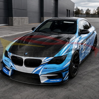 2004-2010 BMW 6-Series/M6 GTR Style Carbon Fiber Hood | E63/E64 5